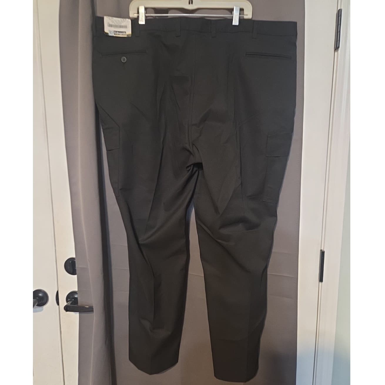 Edwards Black Cargo Pants, Men's Size 50 UL, Workwear Uniform Style, 2575-010 - Thumbnail 4