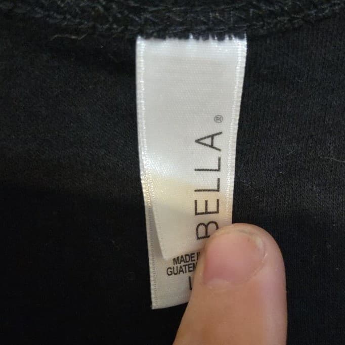 Britches & Pumps Bella Black Tank Top Silver Foil Time Wounds All Heels Large - Thumbnail 5