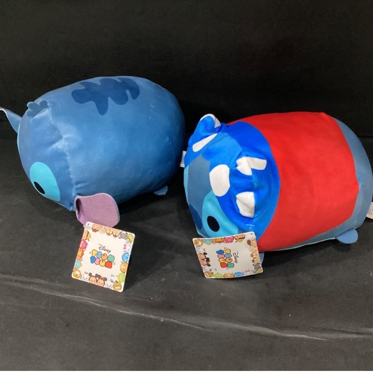 Disney Tsum Tsum Stitch Plush Set Medium 11 Inch Classic and Mushroom Hat 2pc - Thumbnail 3