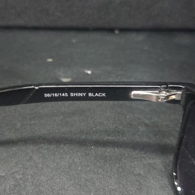 Marc Hunter MH7909 Shiny Black Square Sunglasses 56-16-145 Mens Womens - Thumbnail 9