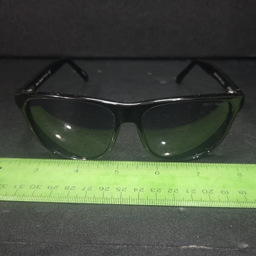 Marc Hunter MH7909 Shiny Black Square Sunglasses 56-16-145 Mens Womens - Thumbnail 10