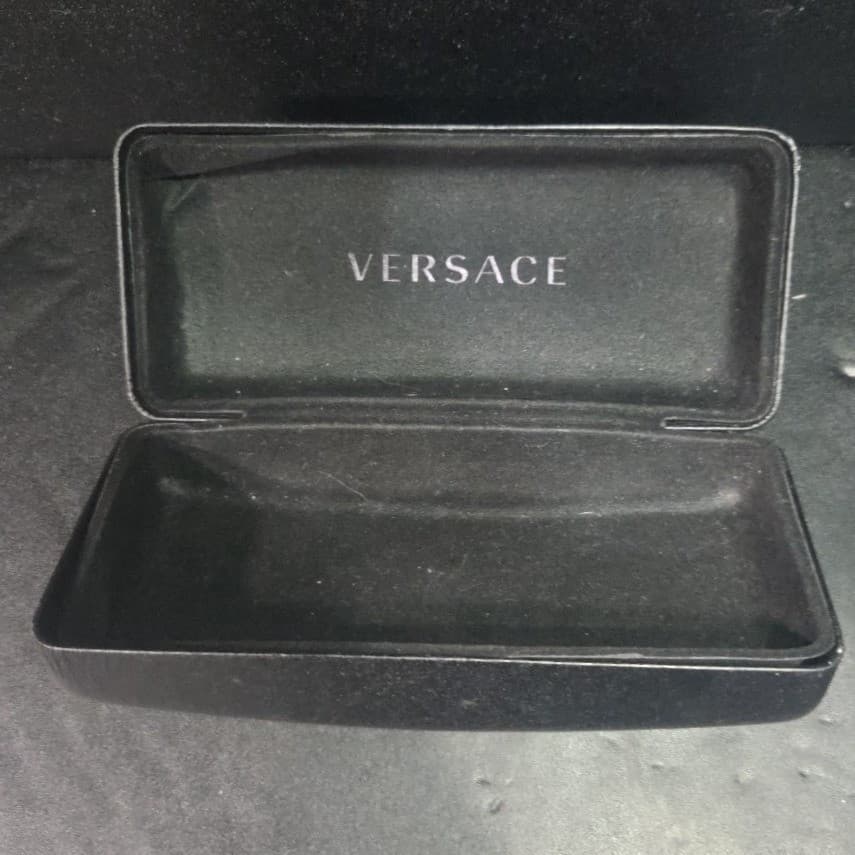 Versace Ray-Ban Coach Designer Eyewear Case Bundle 4pc Black Sunglasses Cases - Thumbnail 4
