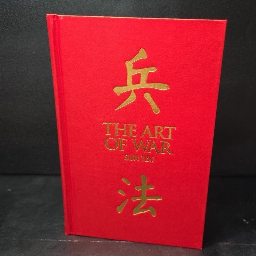 The Art of War Sun Tzu Hardcover Arcturus Publishing Illustrated Red Gold Dragon - Thumbnail 5