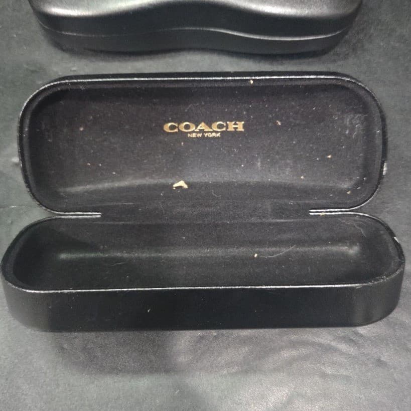 Versace Ray-Ban Coach Designer Eyewear Case Bundle 4pc Black Sunglasses Cases - Thumbnail 6