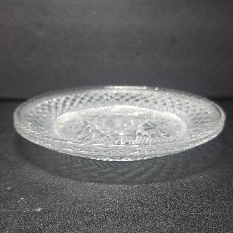 Cristal D'Arques-Durand Clear Salad Plates, Set of 2, Antique Style Dinnerware - Thumbnail 8