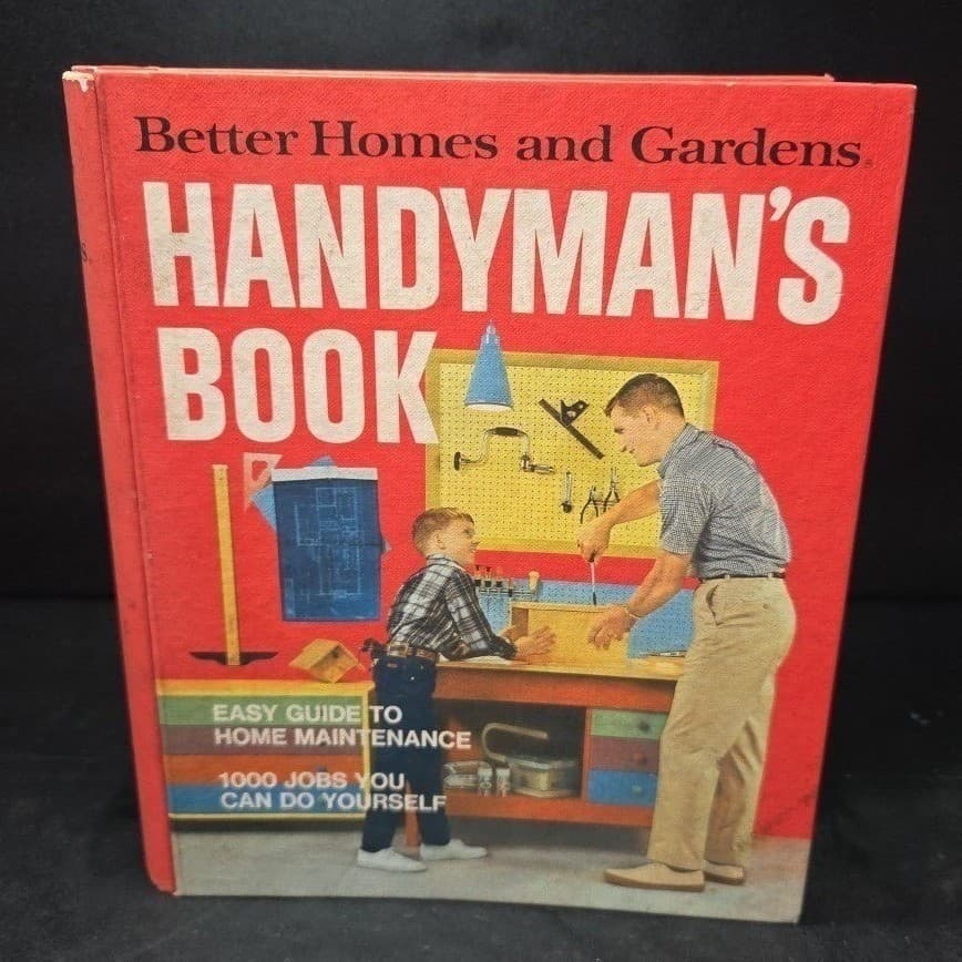 Better Homes and Gardens Handyman's Book 1970 Revised Edition Vintage DIY Guide - Thumbnail 2