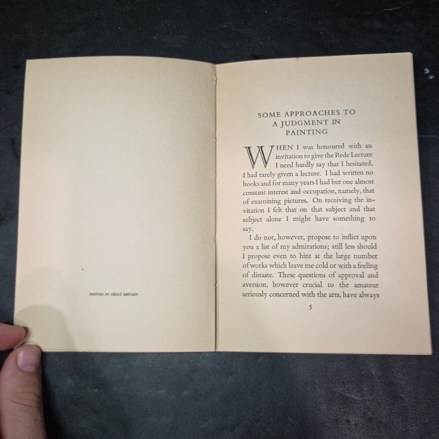 Some Approaches to a Judgment in Painting Sir Augustus Daniel 1940 Rede Lecture - Thumbnail 5