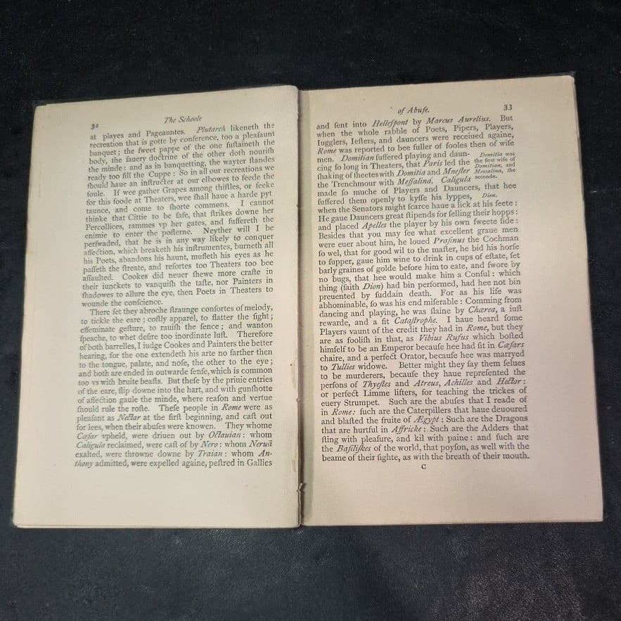 The School of Abuse Stephen Gosson 1895 Arber's English Reprint Green Cloth Book - Thumbnail 5