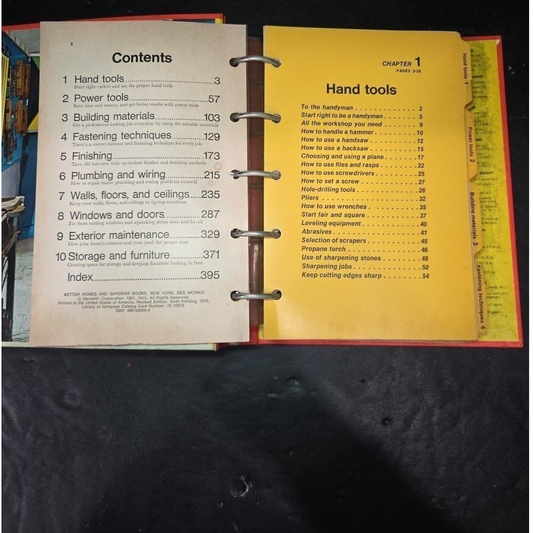Better Homes and Gardens Handyman's Book 1970 Revised Edition Vintage DIY Guide - Thumbnail 4