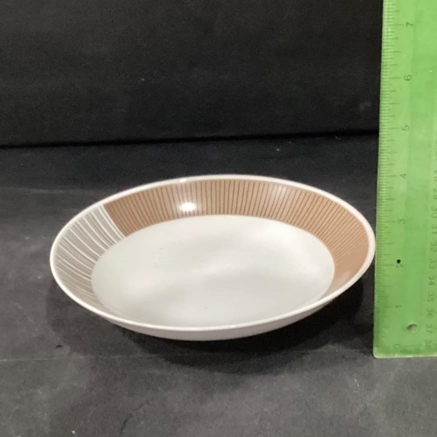 Thomas Rosenthal Arabesque Cereal Bowls, Set of 4, German Porcelain Dinnerware - Thumbnail 6