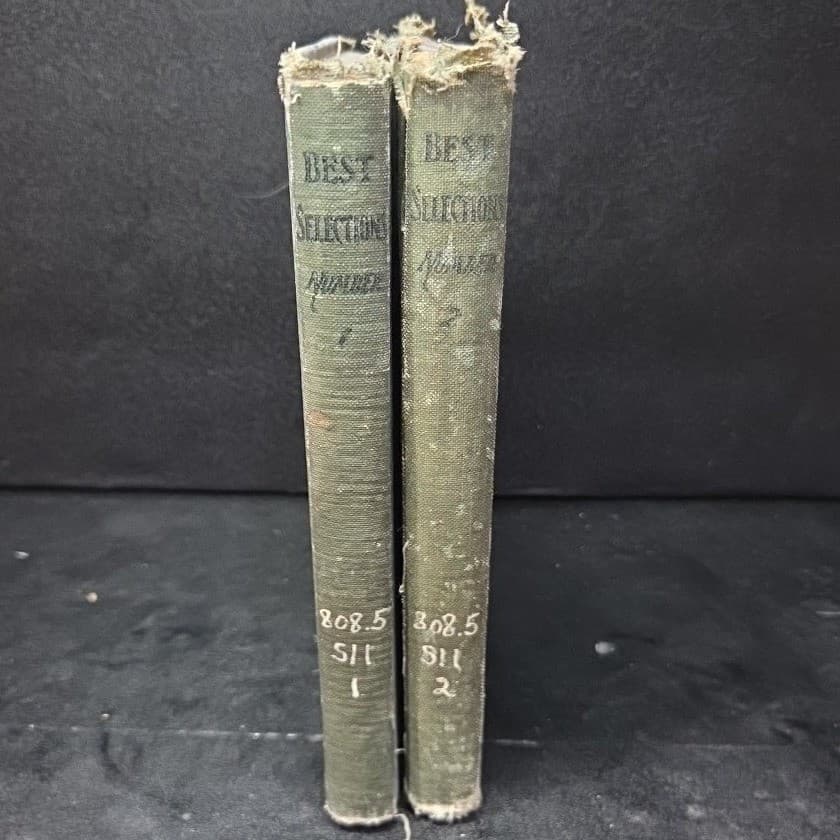Antique Shoemaker's Best Selections No 1 & 2 Penn Publishing 1920 1921 Books - Thumbnail 8