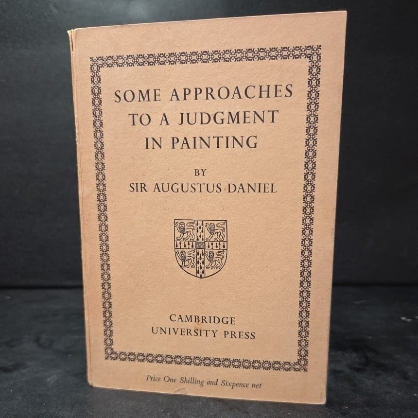 Some Approaches to a Judgment in Painting Sir Augustus Daniel 1940 Rede Lecture - Thumbnail 2