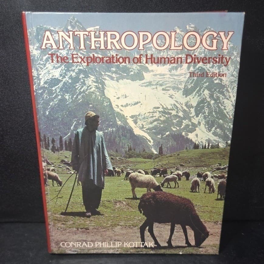 Anthropology The Exploration of Human Diversity 3rd Ed Conrad Phillip Kottak HB - Thumbnail 2