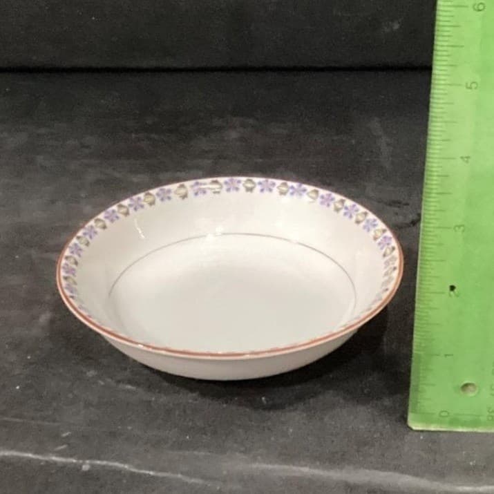 Noritake Nippon Berry Bowls, Set of 3, Blue Cornflowers, Vintage Japan Porcelain - Thumbnail 7