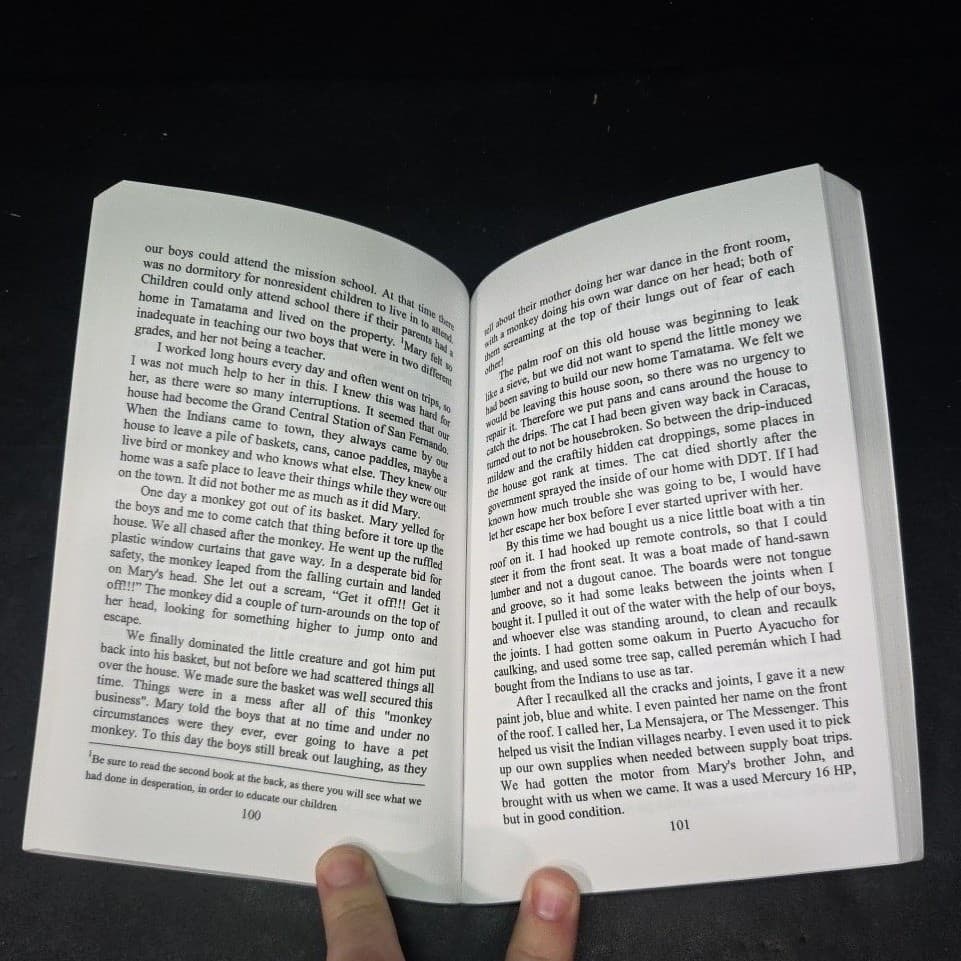 One Way Ticket To The Jungle Please Connie Cain Signed Missionary Memoir 2005 - Thumbnail 5