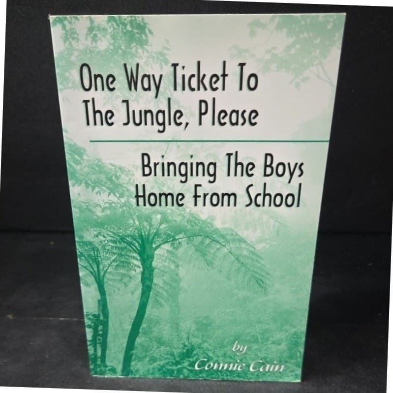 One Way Ticket To The Jungle Please Connie Cain Signed Missionary Memoir 2005 - Thumbnail 2