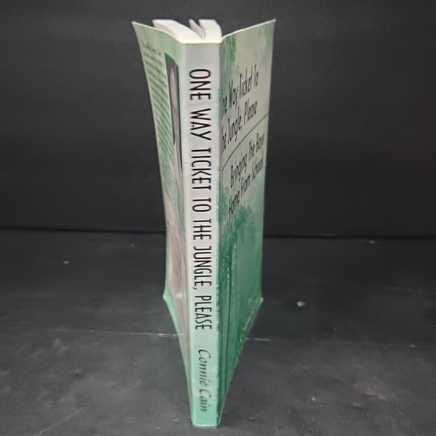 One Way Ticket To The Jungle Please Connie Cain Signed Missionary Memoir 2005 - Thumbnail 8