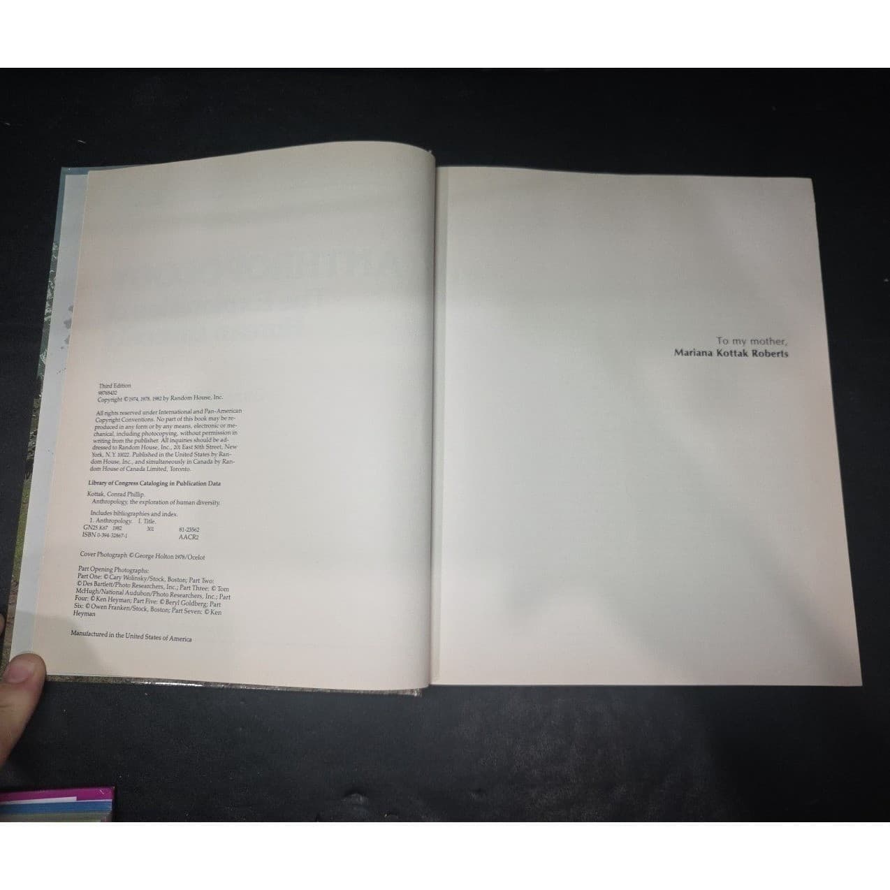 Anthropology The Exploration of Human Diversity 3rd Ed Conrad Phillip Kottak HB - Thumbnail 5
