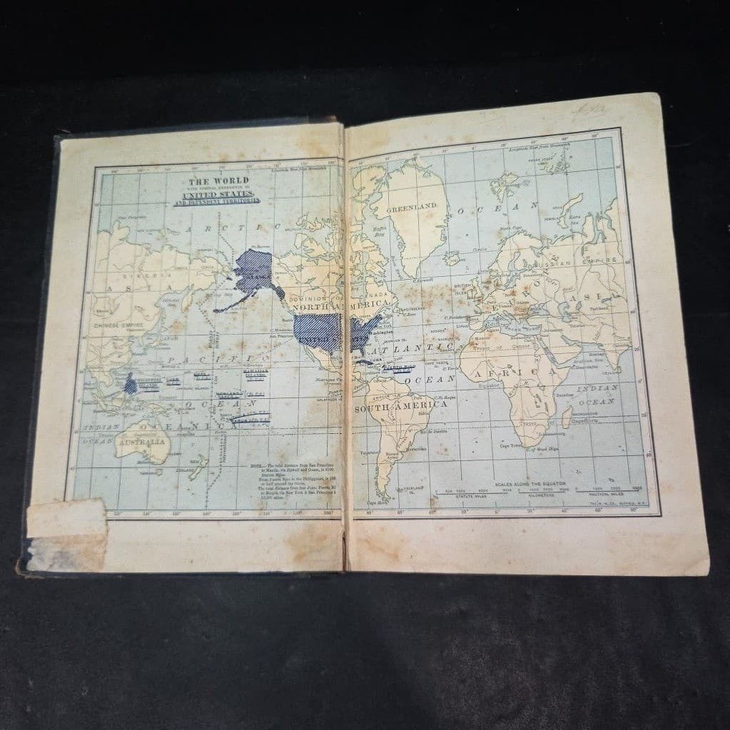 A Students' History of the United States Edward Channing Macmillan Antique 1908 - Thumbnail 3