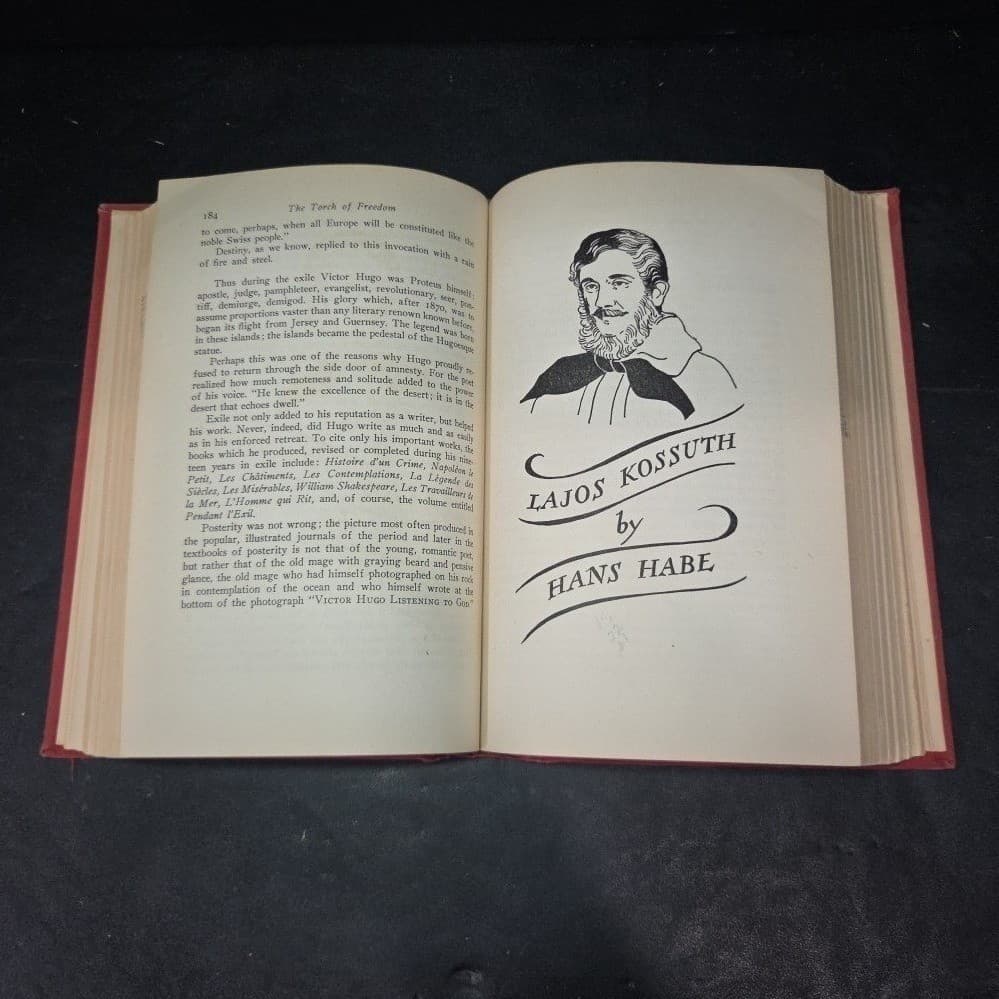 The Torch of Freedom 1943 1st Ed Emil Ludwig Henry Kranz Hardcover History Book - Thumbnail 6