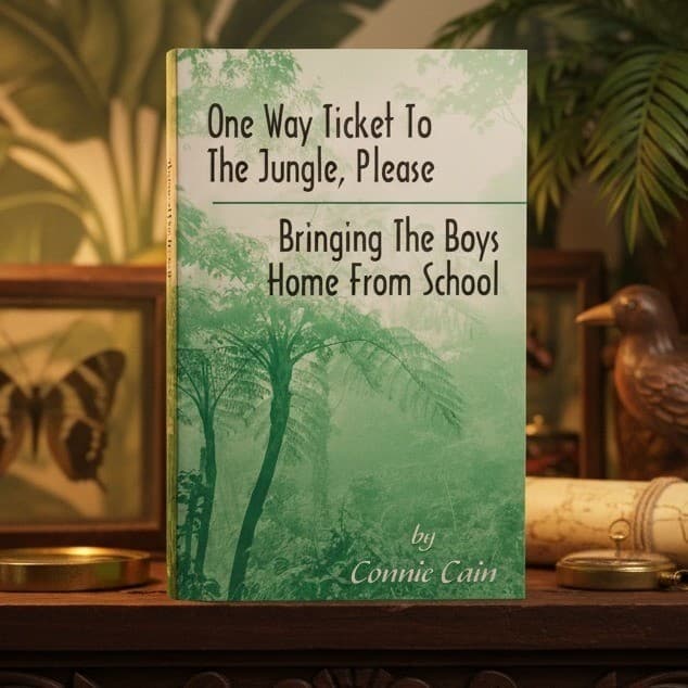One Way Ticket To The Jungle Please Connie Cain Signed Missionary Memoir 2005