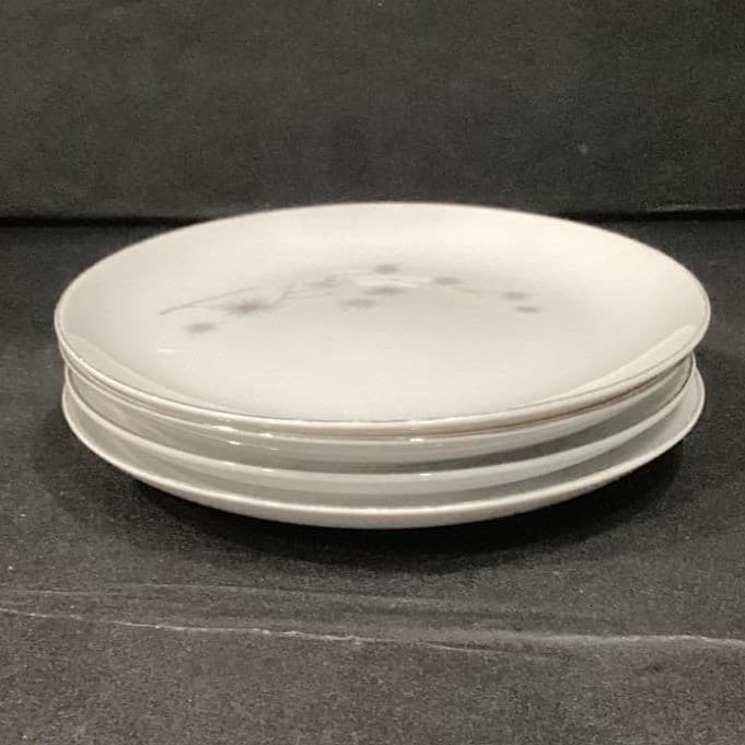 Creative Fine China Platinum Starburst Dessert Plates, Set of 4, Dinnerware - Thumbnail 8