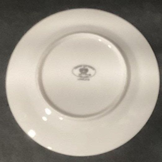 Crown Victoria "Lovelace" Bread & Butter Plates, Set of 4, Platinum Trim China - Thumbnail 4