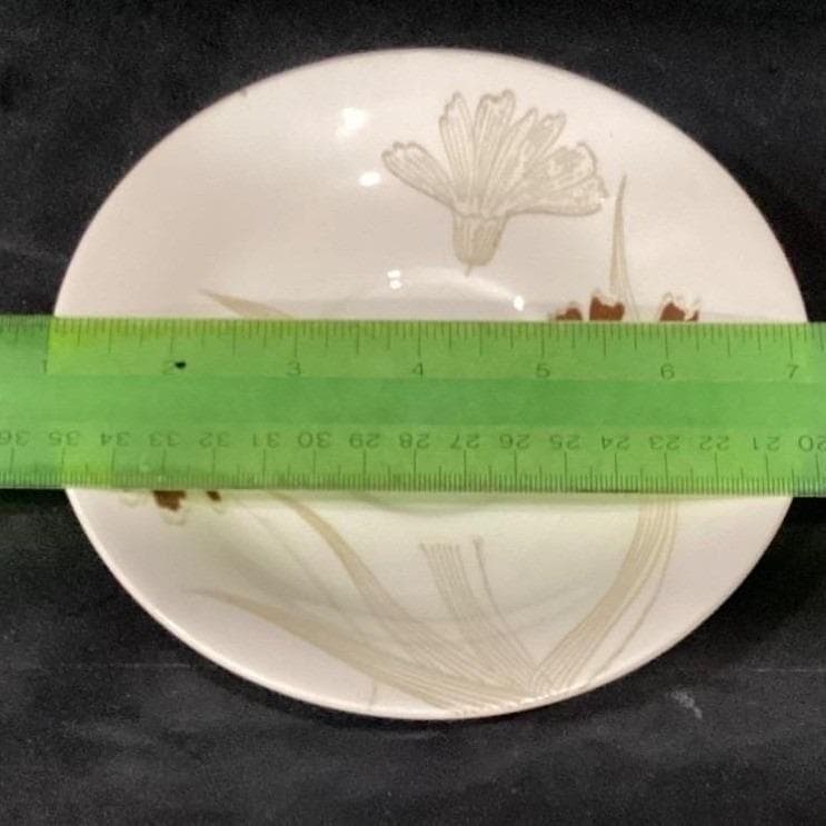 Royal China Cavalier Ironstone Can Can Saucers, Set of 4, Mid-Century Tableware - Thumbnail 2
