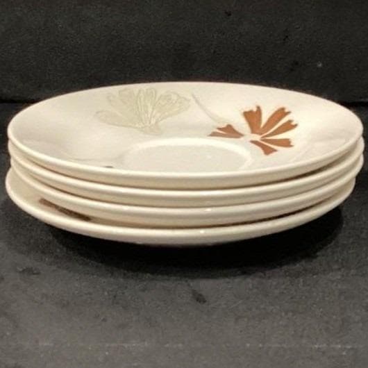 Royal China Cavalier Ironstone Can Can Saucers, Set of 4, Mid-Century Tableware - Thumbnail 7