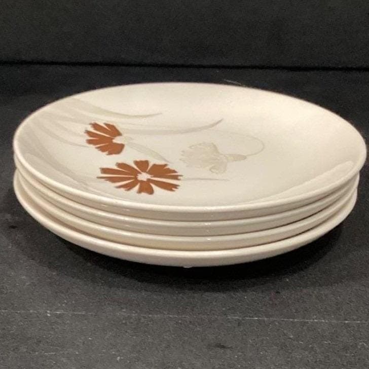 Royal China Cavalier Ironstone "Can Can" Dessert Plates, Set of 4, Dinnerware - Thumbnail 7