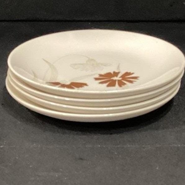 Royal China Cavalier Ironstone "Can Can" Dessert Plates, Set of 4, Dinnerware - Thumbnail 8