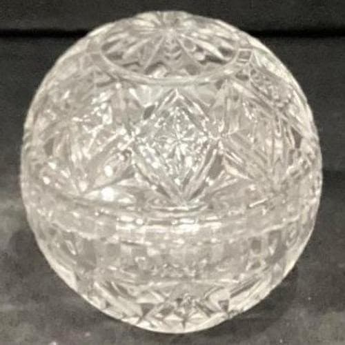 Indiana Glass Tiara Lead Crystal Easter Egg Trinket Box, Clear Pressed Glassware - Thumbnail 11