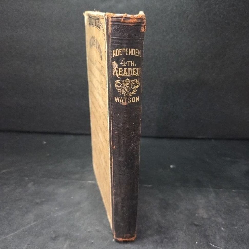 Independent Fourth Reader J Madison Watson Antique 1880s Schoolbook AS Barnes - Thumbnail 9