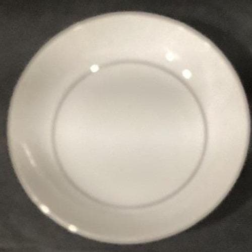 Crown Victoria "Lovelace" Berry Bowls, Set of 4, Platinum Rim, Vintage Japan - Thumbnail 6