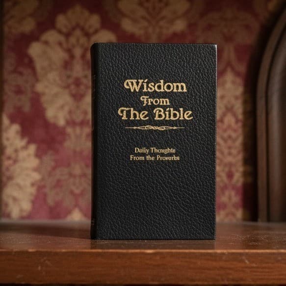 Wisdom From The Bible Daily Thoughts From the Proverbs Barbour Book Leatherette