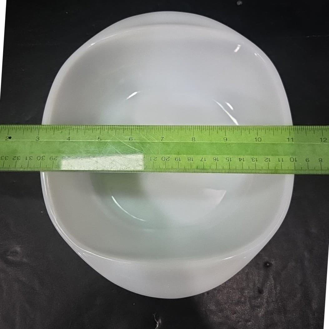 Termocrisa White Casserole Dish, Pyr-O-Rex Dinaware, Vtg Replacement Ovenware, - Thumbnail 7