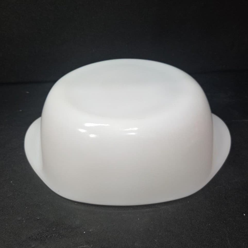 Termocrisa White Casserole Dish, Pyr-O-Rex Dinaware, Vtg Replacement Ovenware, - Thumbnail 10