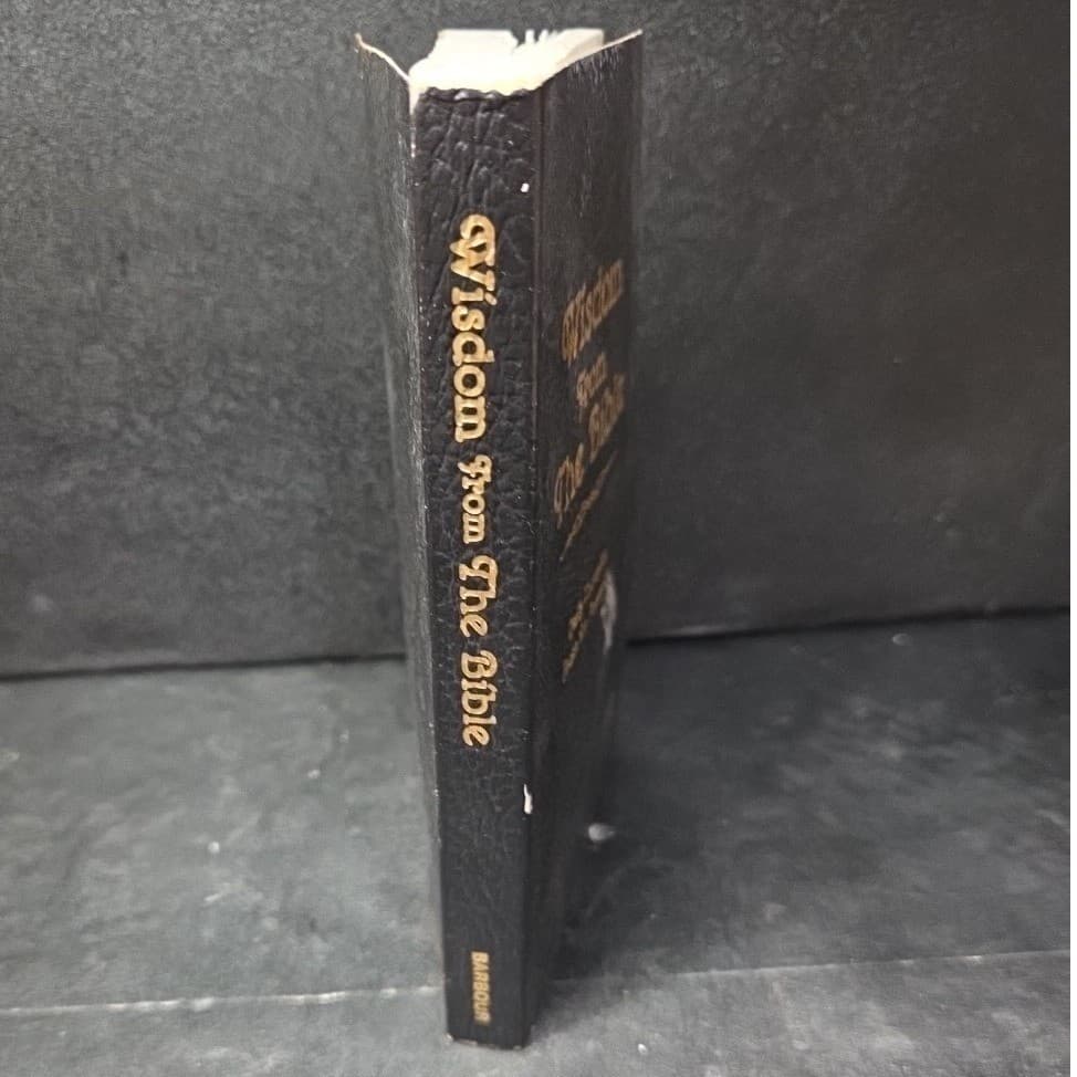 Wisdom From The Bible Daily Thoughts From the Proverbs Barbour Book Leatherette - Thumbnail 8