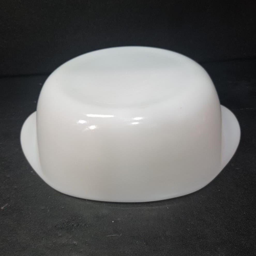 Termocrisa White Casserole Dish, Pyr-O-Rex Dinaware, Vtg Replacement Ovenware, - Thumbnail 8