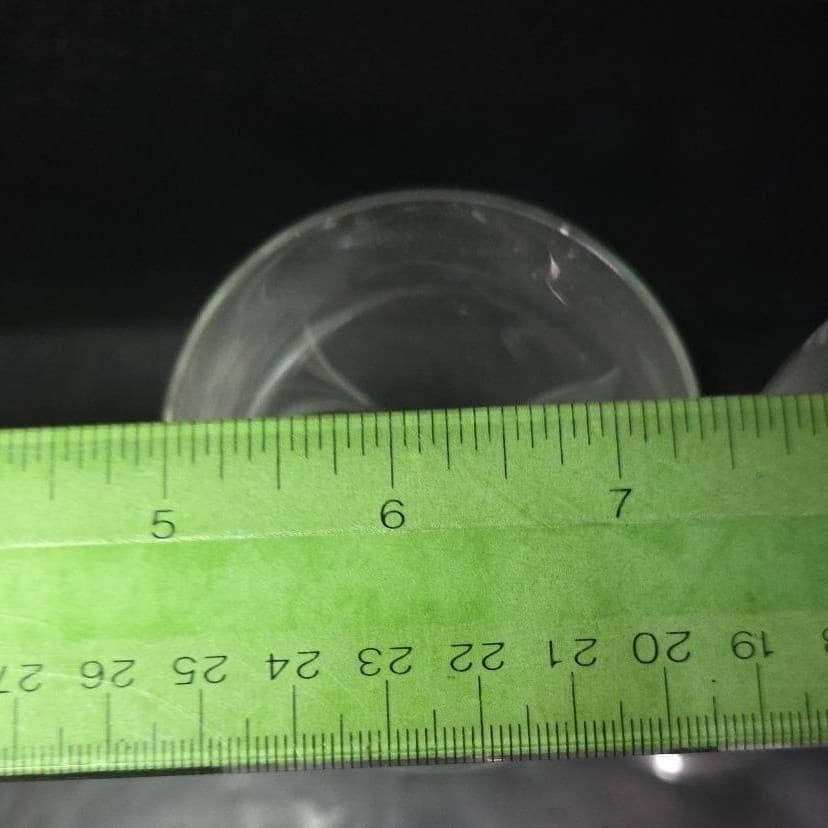 Lenox Style Sunflower Etched Crystal Goblets, Set of 2, Vintage Twisted Stem - Thumbnail 10