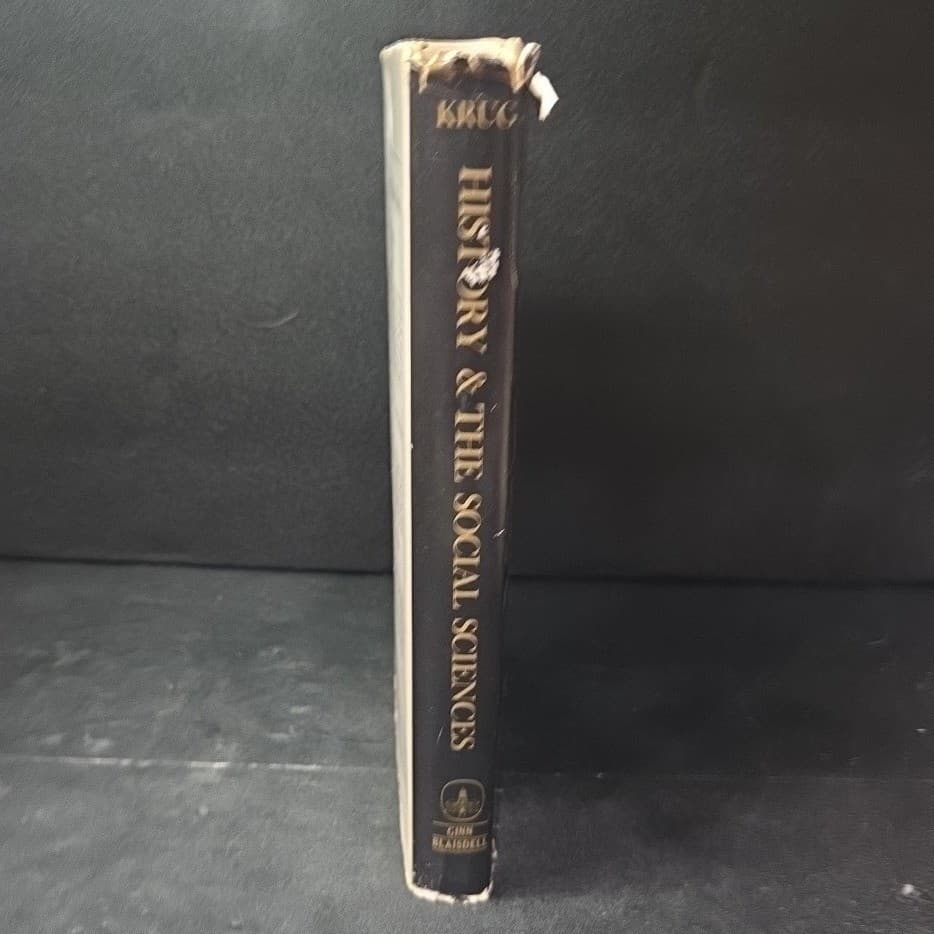 History & The Social Sciences Mark M Krug 1967 Hardcover Blaisdell Publishing - Thumbnail 9