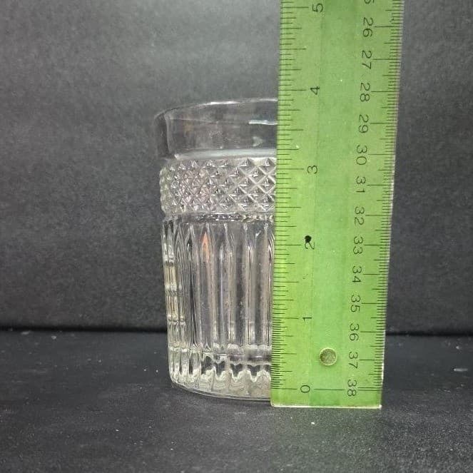 Libbey Radiant Lowball Tumbler, Double Old Fashioned Glass Vintage Clear Barware - Thumbnail 9