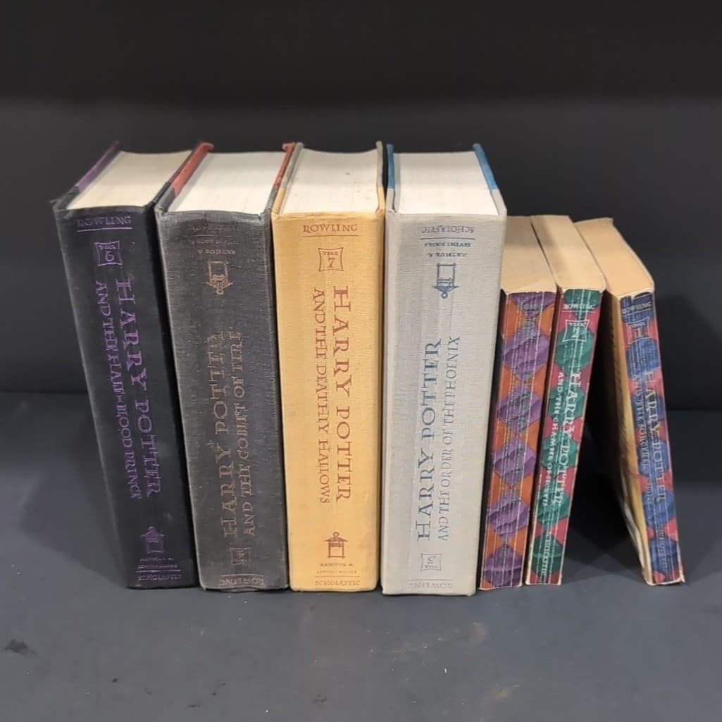 Harry Potter Books Set 1-7, J.K. Rowling Collection, Mixed Paperback & Hardcover - Thumbnail 2