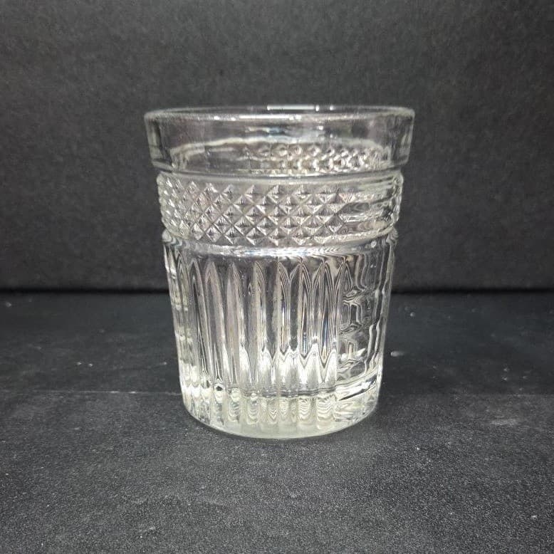 Libbey Radiant Lowball Tumbler, Double Old Fashioned Glass Vintage Clear Barware - Thumbnail 5