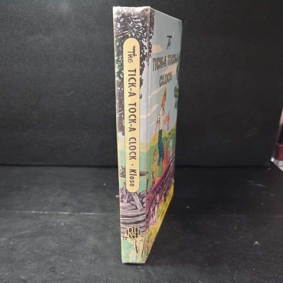 The Tick-A Tock-A Clock Ellen Sue Klose 1957 Hardcover Vintage Childrens Book - Thumbnail 9