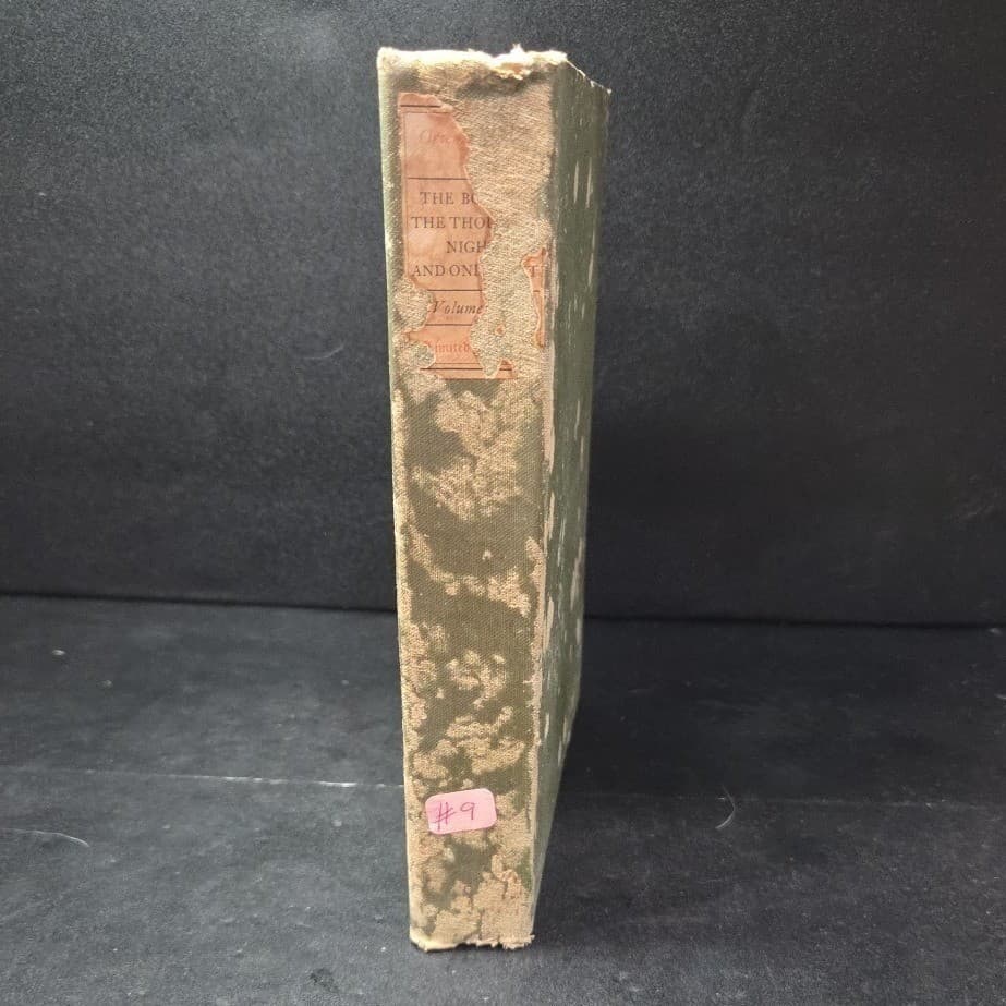 1901 The Book of the Thousand Nights and One Night Vol IX John Payne Delhi Ed - Thumbnail 10