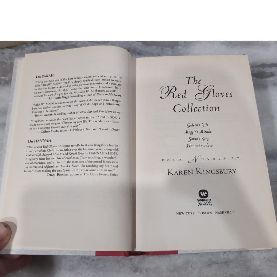 Karen Kingsbury Book Lot When Joy Came To Stay Even Now Red Gloves Collection - Thumbnail 11