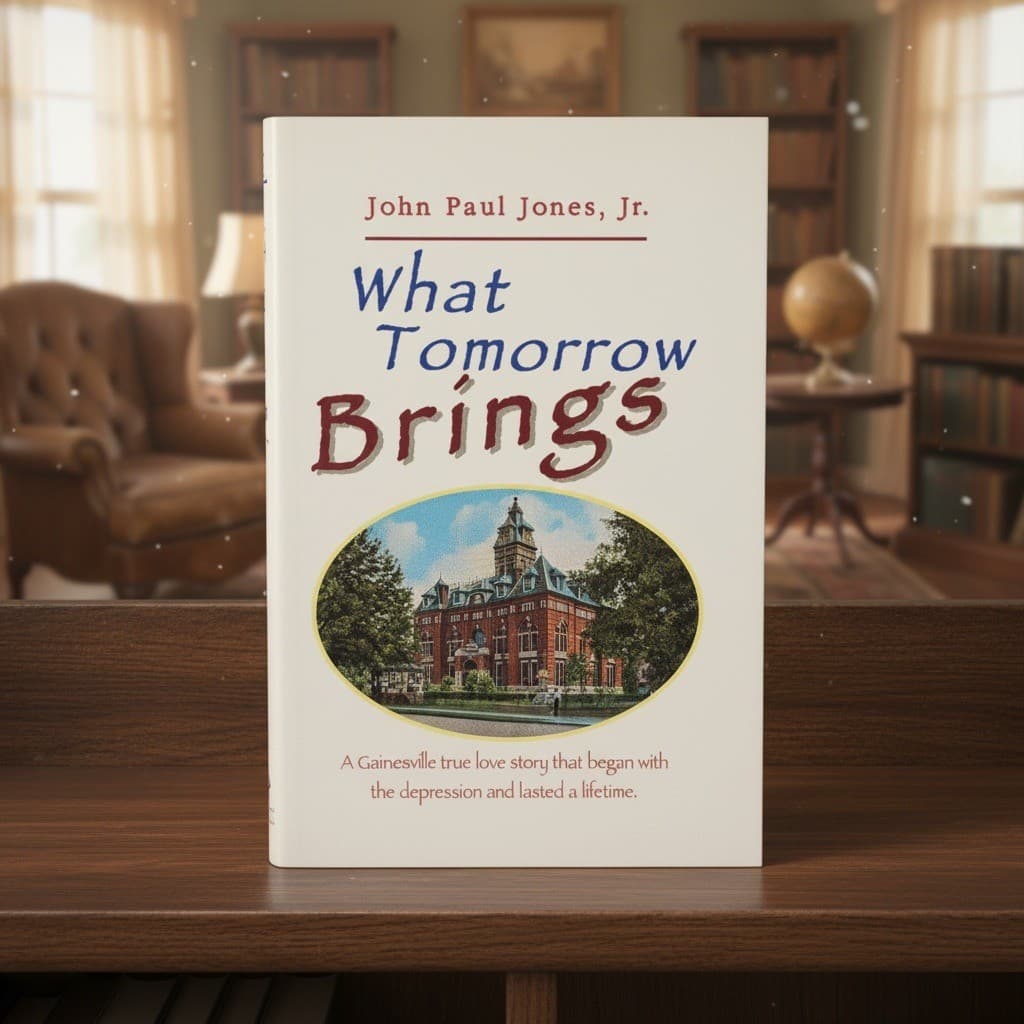 What Tomorrow Brings John Paul Jones Jr Gainesville Florida History Book Signed