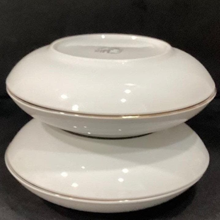 Crescent China "Chelsea" Salad Bowls, Set of 4, Vintage Porcelain Dinnerware - Thumbnail 13