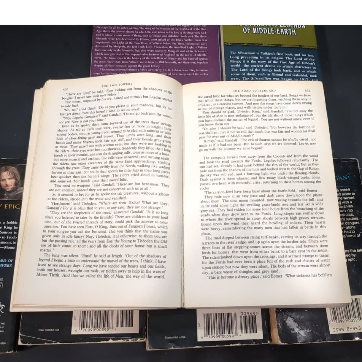 JRR Tolkien Book Seven Bundle: Lord of the Rings, The Hobbit, Silmarillion, Etc. - Thumbnail 6